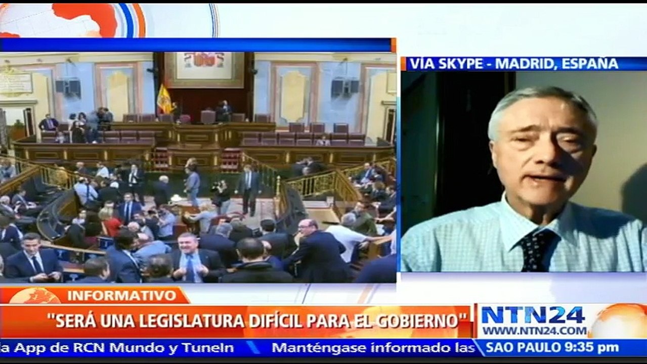 “Será una situación muy difícil para el Gobierno y para España”: analista político sobre investidura de Mariano Rajoy