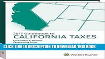 [READ] EBOOK California Taxes, Guidebook to (2017) (Guidebook to California Taxes) BEST COLLECTION