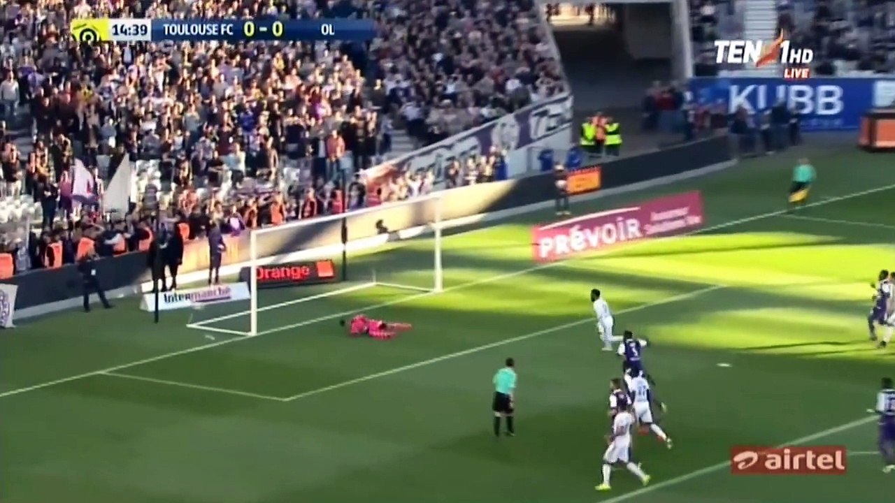 Alexandre Lacazette Goal HD - Toulouse 0-1 Olympique Lyonnais - 29.10.2016 HD