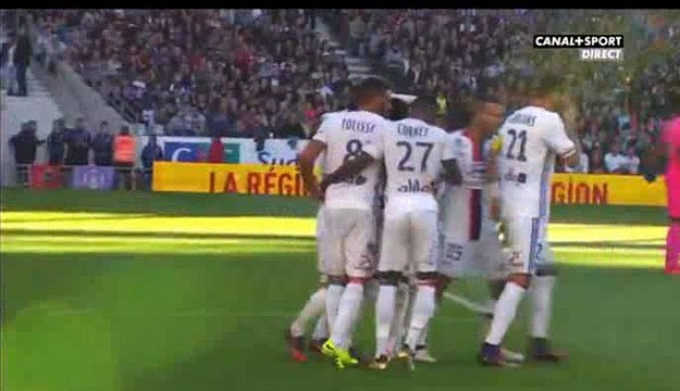 Alexandre Lacazette Penalty Goal HD - Toulouse 0-1 Olympique Lyon 29.10.2016 HD