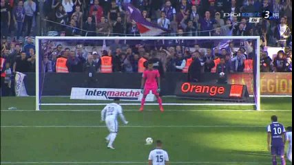Alexandre Lacazette Goal HD - Toulouse 0-1 Lyon- 29-10-2016
