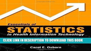 [BOOK] PDF Essentials Of Statistics In Health Information Technology Collection BEST SELLER