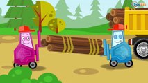 Cars Cartoon - The Truck Adventures with The Fire Truck | Trucks Cartoons for kids Episode 54