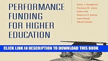 [READ] EBOOK Performance Funding for Higher Education ONLINE COLLECTION