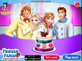 Princess Disney Frozen Family Cooking Wedding Cake - Games for kids