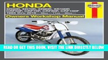[FREE] EBOOK Honda XR   CRF 1985 thru 2016: XR50R, XR70R, XR80R, XR100R, CRF50F, CRF70F, CRF80F,