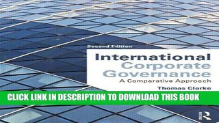 [READ] EBOOK International Corporate Governance: A Comparative Approach BEST COLLECTION