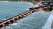 Beautiful View of Rameswaram Pamban Sea Bridge