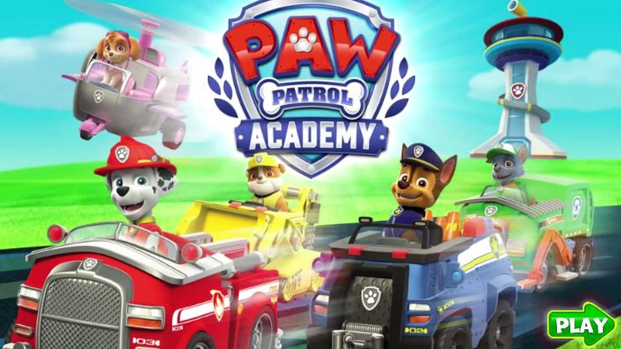 Paw Patrol Academy Marshalls Fire Rescue Challenge - Paw Patrol Games