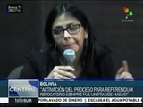 Rodríguez: A la AN le corresponde dictar leyes no derrocar presidentes