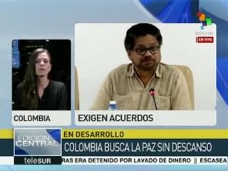 Colombianos celebran que se agilice labor para nuevo acuerdo de paz