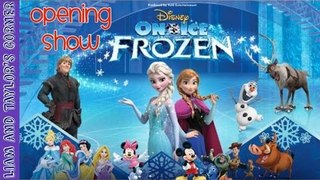 DISNEY ON ICE: FROZEN Opening Show by Mickey Minnie Goofy Snow White Ariel Cinderella Woody | LTC
