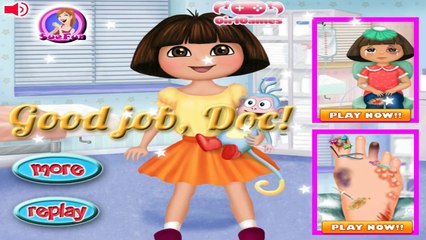Dora Foot Doctor - Dora the Explorer Games