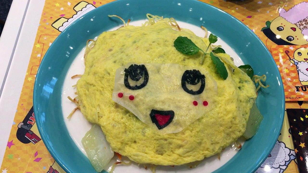 ふなっしー　焼きそば