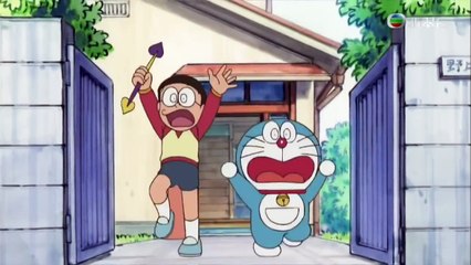 多啦A夢粵語版  顛倒筆