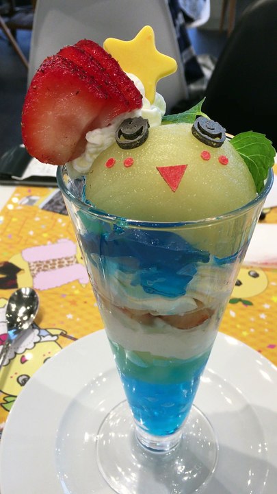 ふなっしー　パフェ
