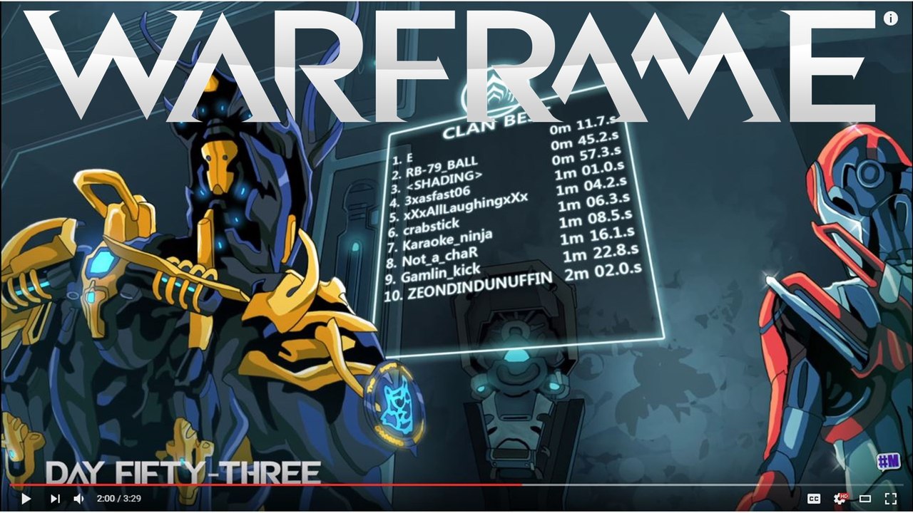 100 Days of Warframe Launch Trailer