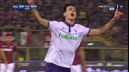 Nikola Kalinic Goal HD - Bologna 0-1 Fiorentina - 29-10-2016