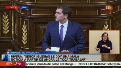 Rivera le devuelve el zasca a iglesias