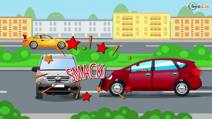 Emergency Vehicles Cartoon - Car Patrol: Police Car & Fire Truck | Video for kids Episode 56