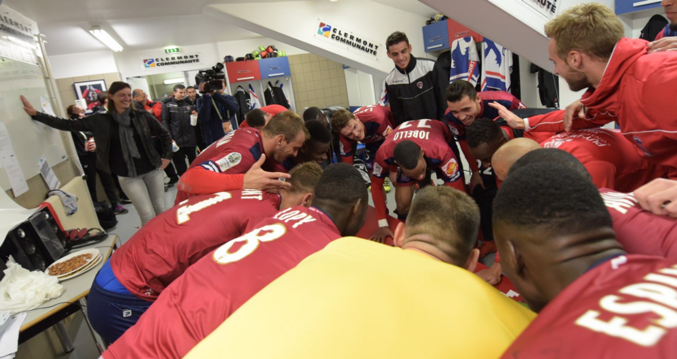 L'ambiance du vestiaire après Clermont / Amiens