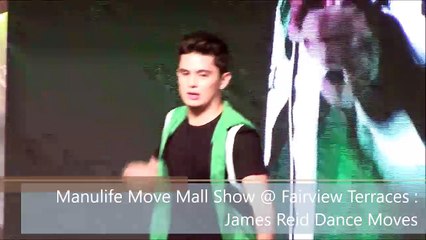 Manulife Move Mall Show @ Fairview Terraces : James Reid Dance Moves