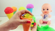 Helados Sorpresa de Foam Clay - Helados Sorpresa de Colores Para niños