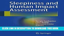 [READ] EBOOK Sleepiness and Human Impact Assessment ONLINE COLLECTION