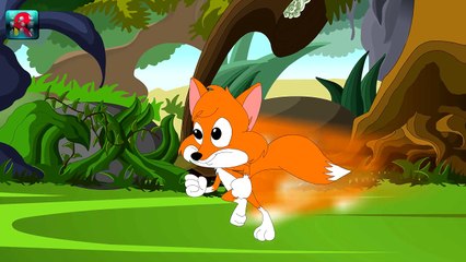 Download Video: Four Little Foxes - 4 Little Foxes | Animal Rhyme For Kids