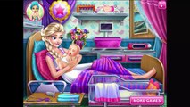 Anna Elsa And Rapunzel Birth Care Game - Pregnant Disney Frozen Sisters And Rapunzel Baby