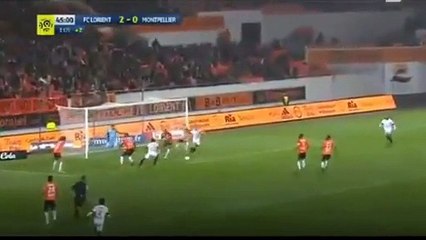 Souleymane Camara Goal HD - Lorient 2-1 Montpellier - 29.10.2016
