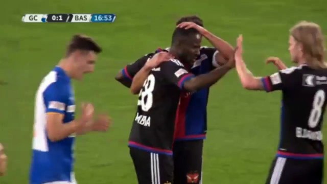 Matias Delgado Goal - Grasshoppers vs FC Basel 0-1 - Swiss Super League 29-10-2016 (HD)