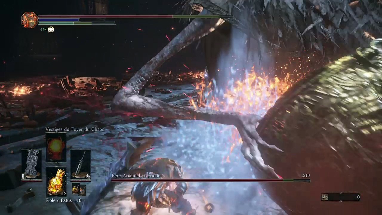 DARK SOULS™ III Boss final DLC Ashe of Ariandel NG + 5