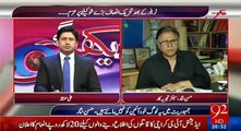 Hassan Nisar asks a really hard question on the resignation of Pervez Rasheed.