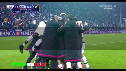 Juventus Vs Napoli 1-0 ● Il Goal di Bonuci All'Ultimo Respiro ● Sky Sport HD ●  2016 ● HD #JuveNapoli