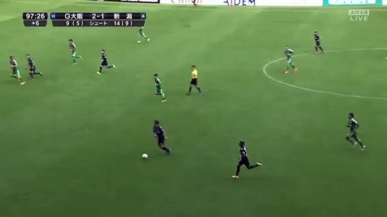 Gamba Osaka 3:1 Niigata
