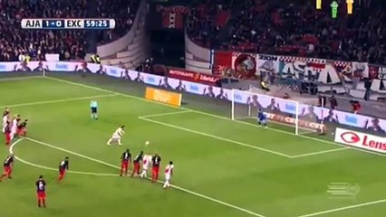 Lasse Schöne Missed Penalty Chance HD - AFC Ajax 1-0 Excelsior Rotterdam - 29.10.2016 HD