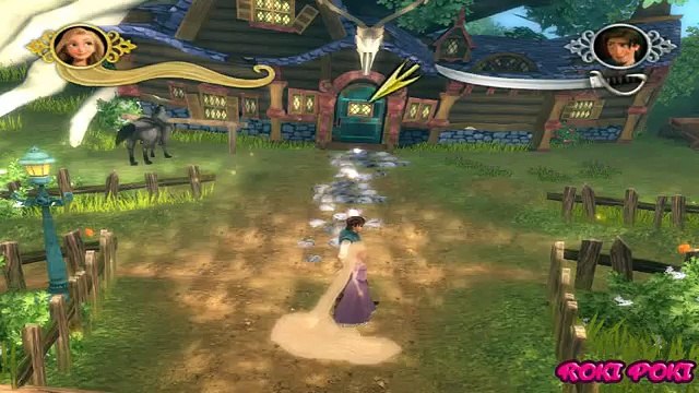 TANGLED RAPUNZEL ENGLISH GAME FULL EPISODE 2 FROM MOVIE DISNEY PRINCESS: RAPUNZEL FLYNN & PASCAL