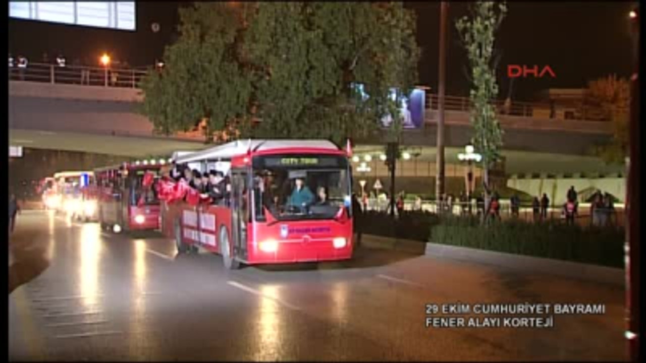 Ankara'da Fener Alayı Korteji