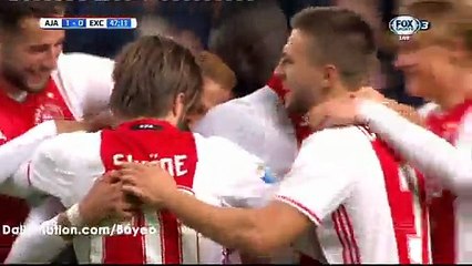 Hakim Ziyech Goal HD - Ajax 1-0 Excelsior - 29.10.2016