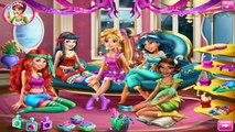 Disney Princesses Ariel Rapunzel Snow White Jasmin Tiana Pyjama Party