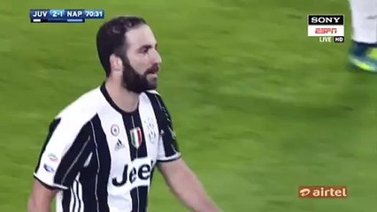 2-1 Gonzalo Higuaín Tricky Goal HD - Juventus 2-1 Napoli 29 10 2016 HD