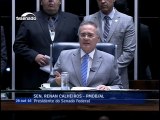 Senado entra com ação no STF para definir limites dos três Poderes, informa Renan Calheiros