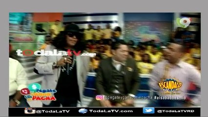 Joseph Tavarez le dice a Sergio Vargas que el lo tiene chiquito-Pégate y Gana-Video