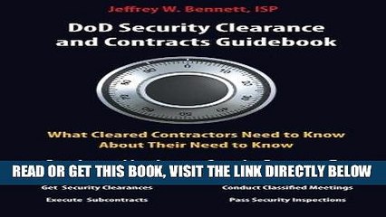 [EBOOK] DOWNLOAD DOD SECURITY CLEARANCES AND CONTRACTS GUIDEBOOK-What Cleared Contractors Need to