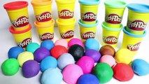 Play Doh Surprise Eggs Peppa Pig Frozen Mickey Mouse Spiderman Minnie Masha Disney Huevos Sorpresa