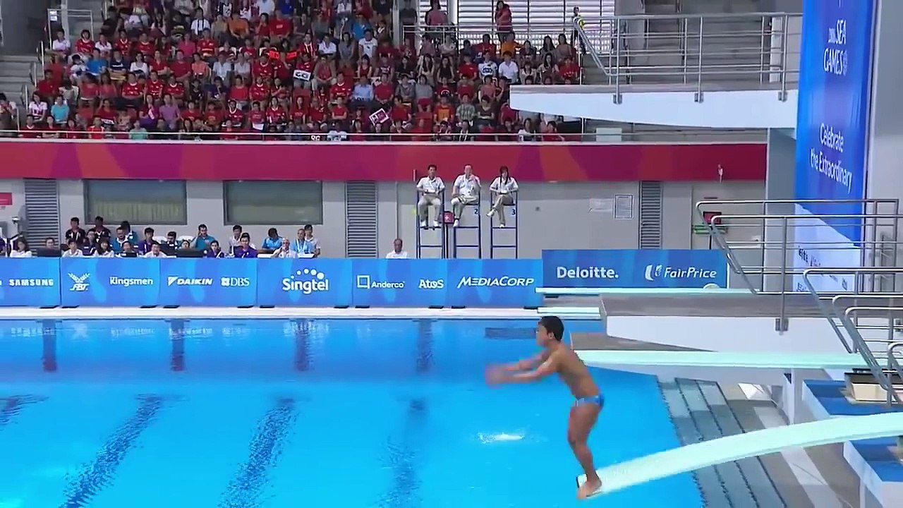 Funny and Embarrassing Moments of Filipino Divers in SEA Games 2015. Anyare