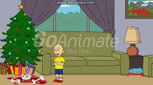 Caillou takes down Santa/ Grounded