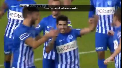 KRC Genk 2-1 Westerlo ● Belgium Jupiler League 29.10.2016
