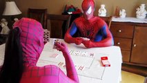Spiderman vs Pink Spidergirl vs Joker in Real Life! Spidergirl Hypnotized! Superhero Movie
